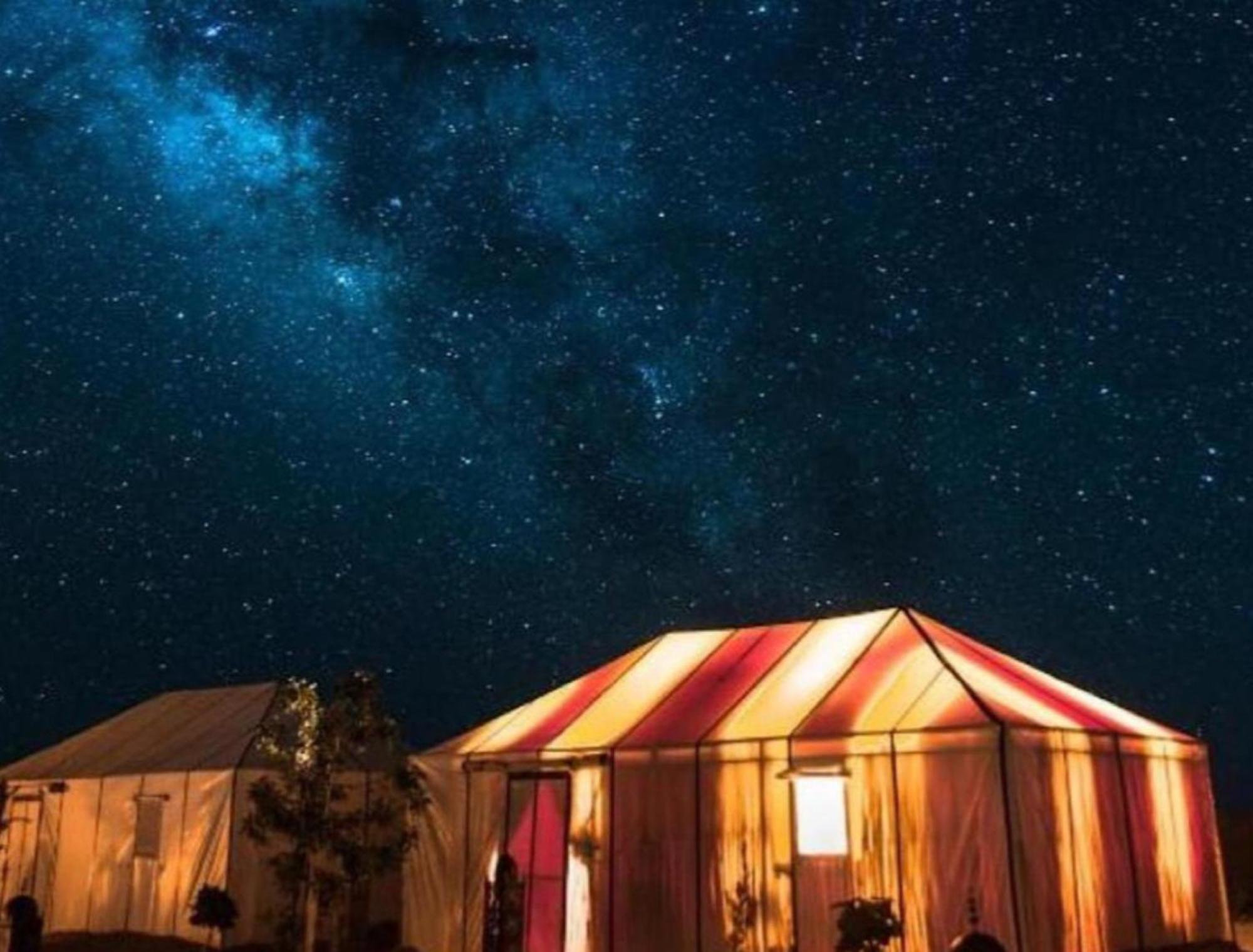 Layali Luxury Desert Camp 梅尔祖卡 外观 照片
