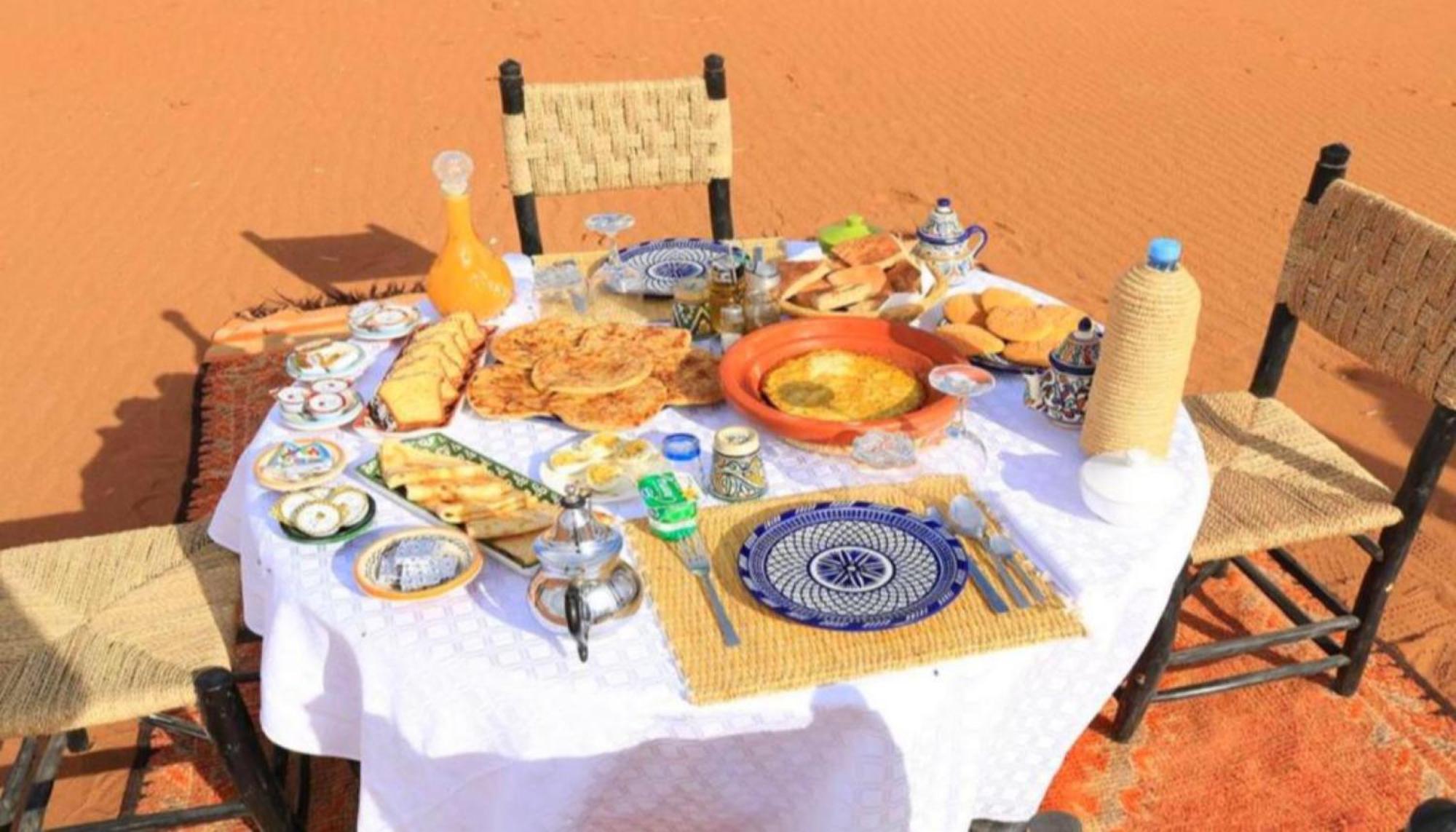 Layali Luxury Desert Camp 梅尔祖卡 外观 照片