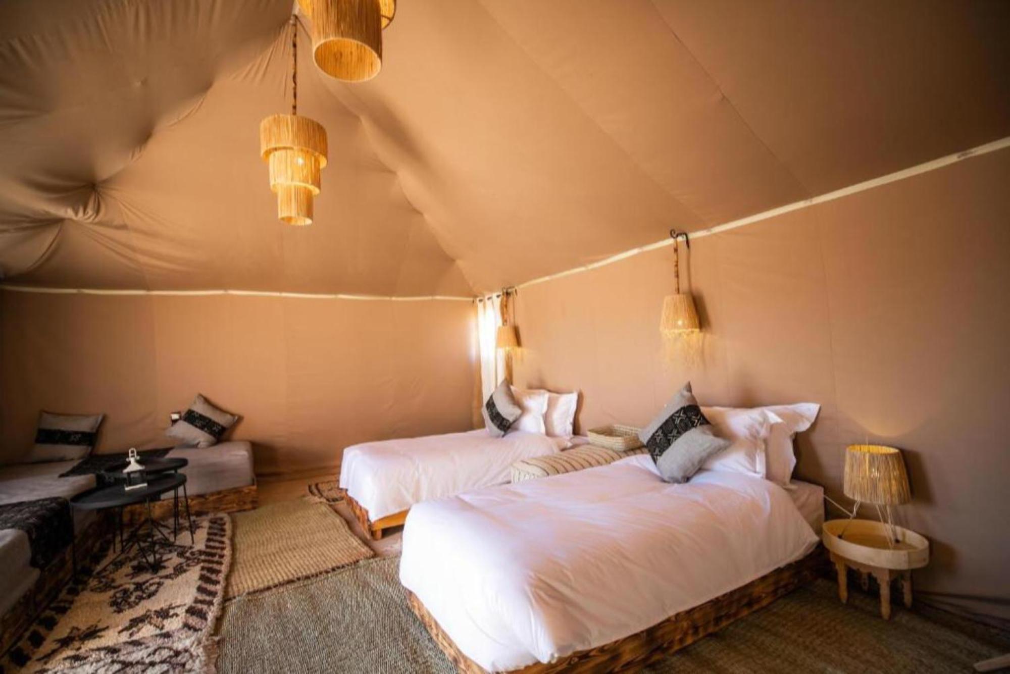 Layali Luxury Desert Camp 梅尔祖卡 外观 照片