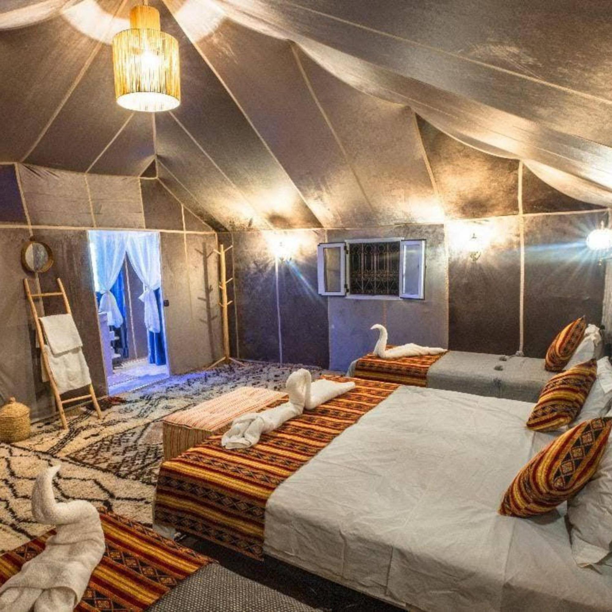Layali Luxury Desert Camp 梅尔祖卡 外观 照片