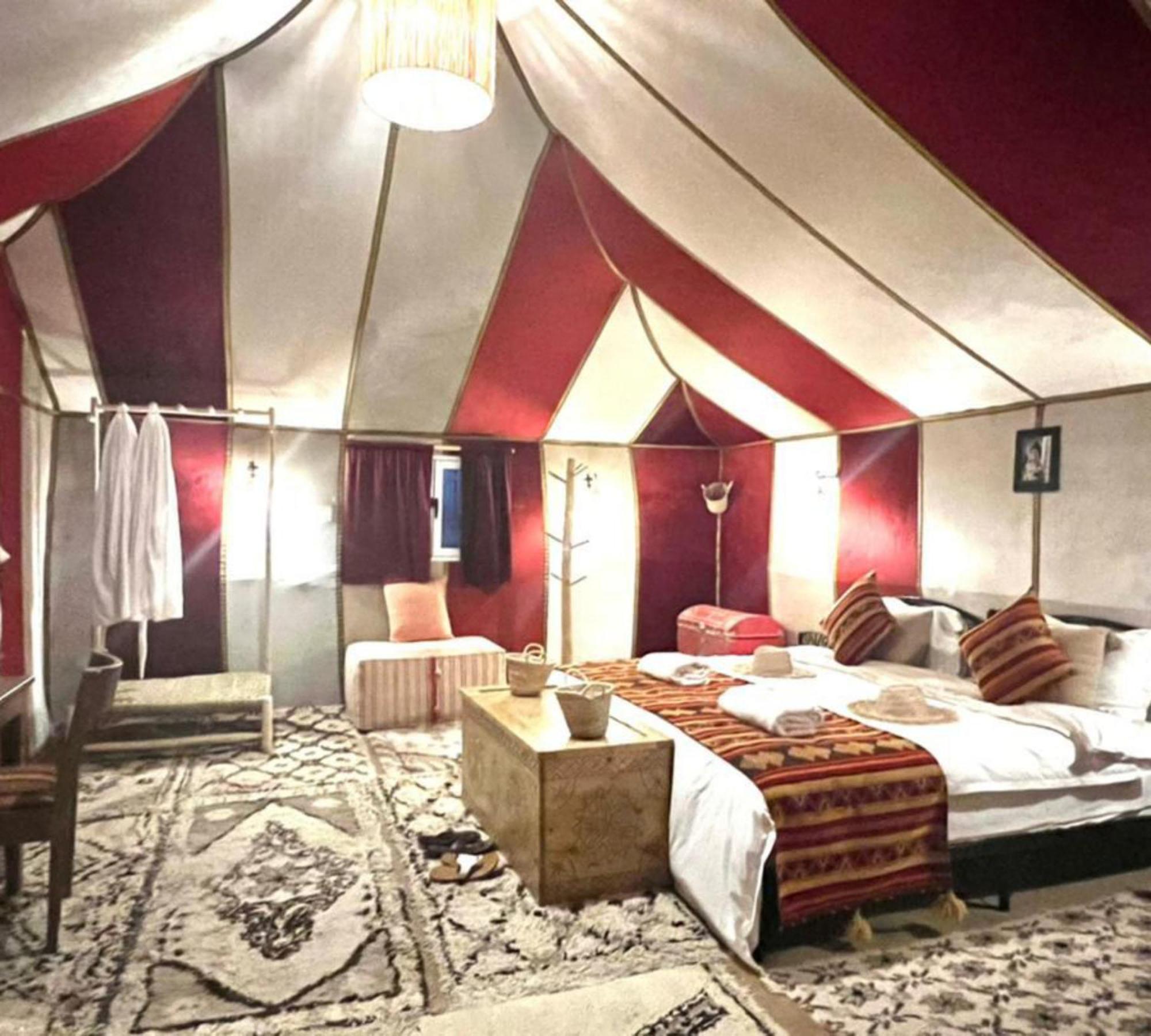Layali Luxury Desert Camp 梅尔祖卡 外观 照片