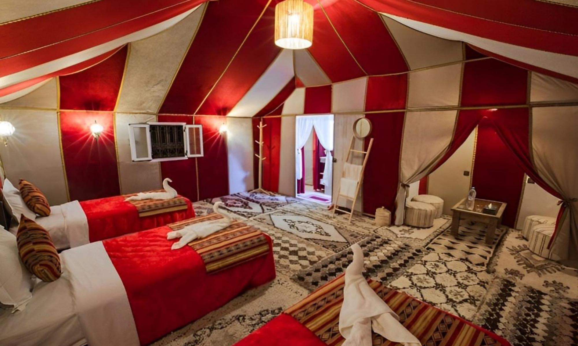 Layali Luxury Desert Camp 梅尔祖卡 外观 照片