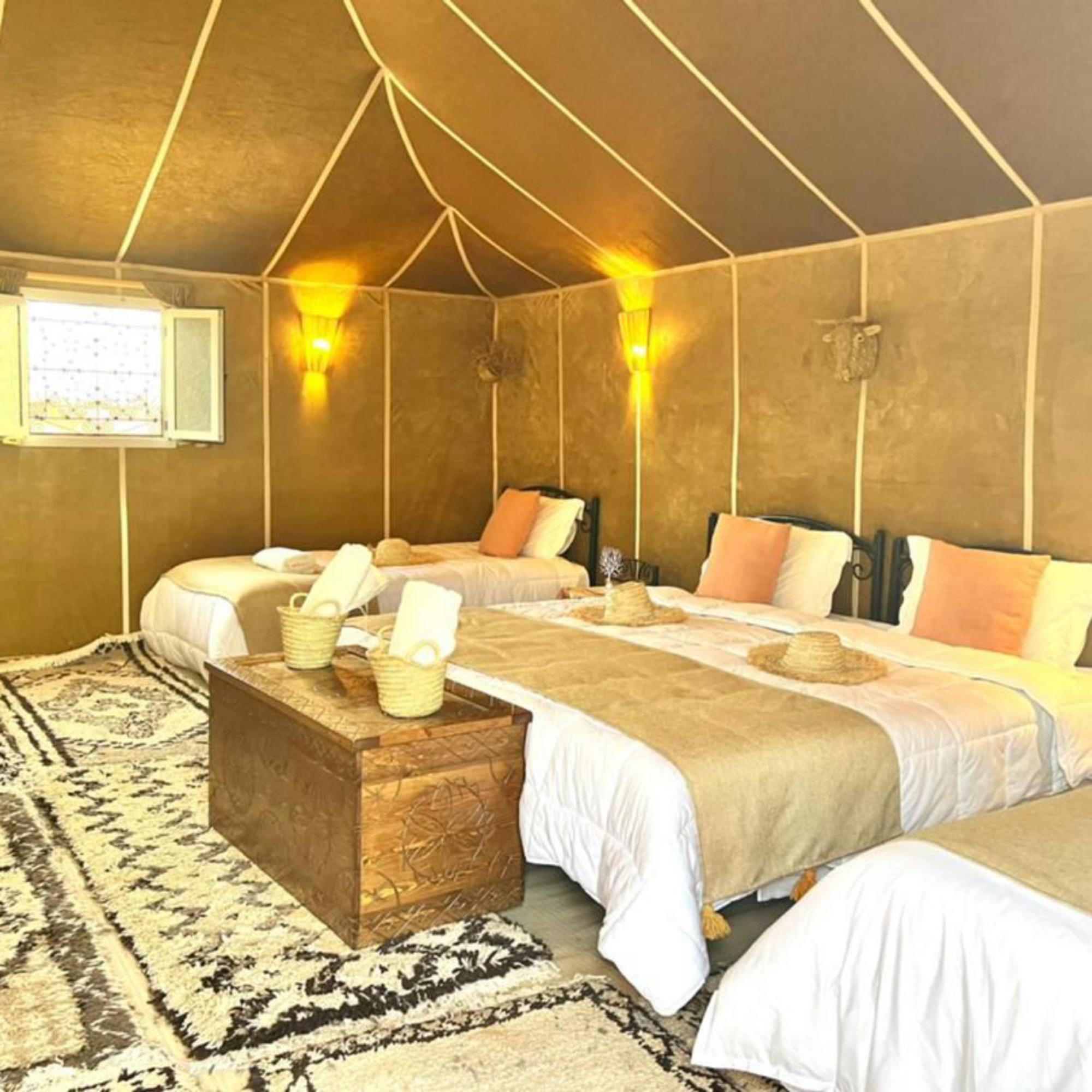 Layali Luxury Desert Camp 梅尔祖卡 外观 照片