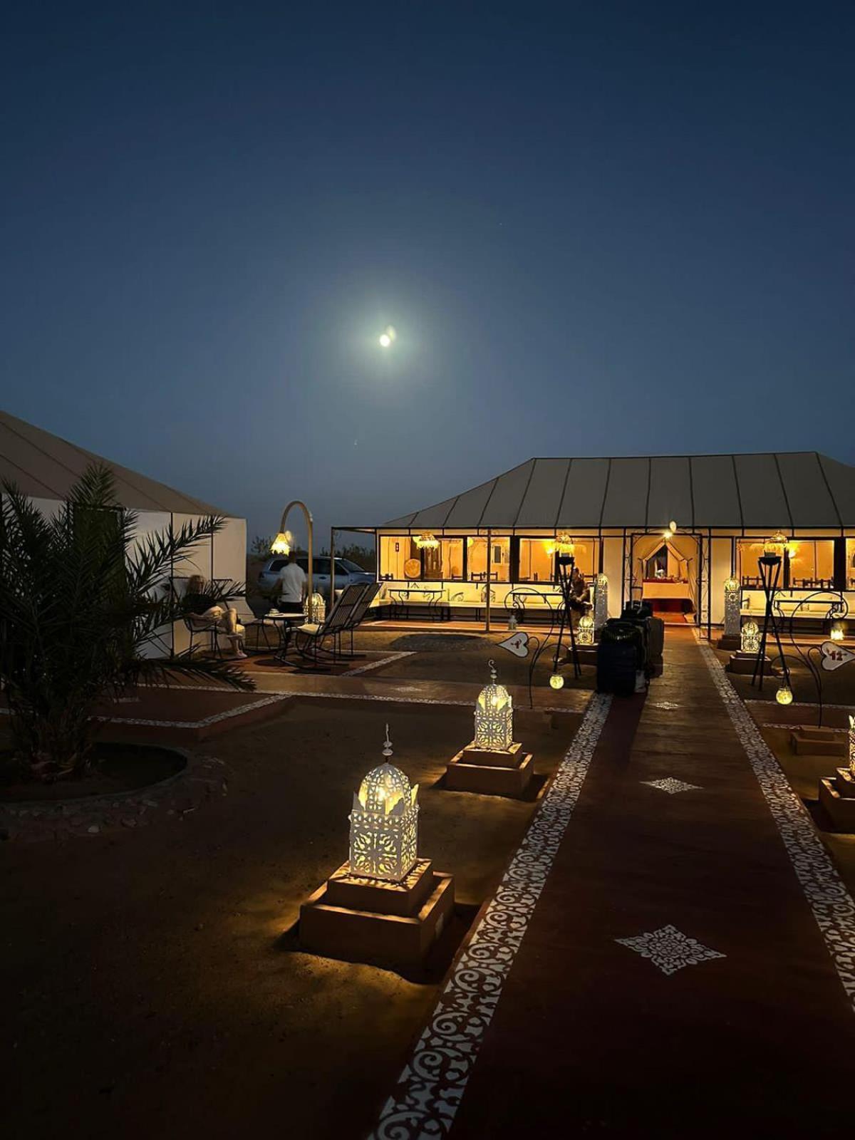 Layali Luxury Desert Camp 梅尔祖卡 外观 照片